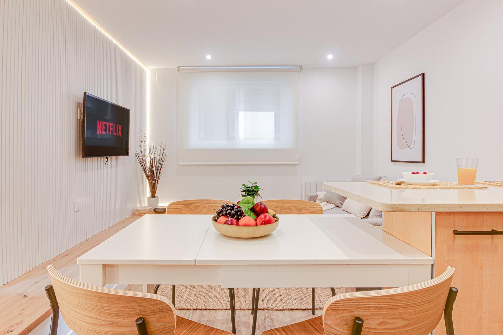 Diseno A Coruna Con Garaje Gratis By Theblueapartments Com Exterior foto